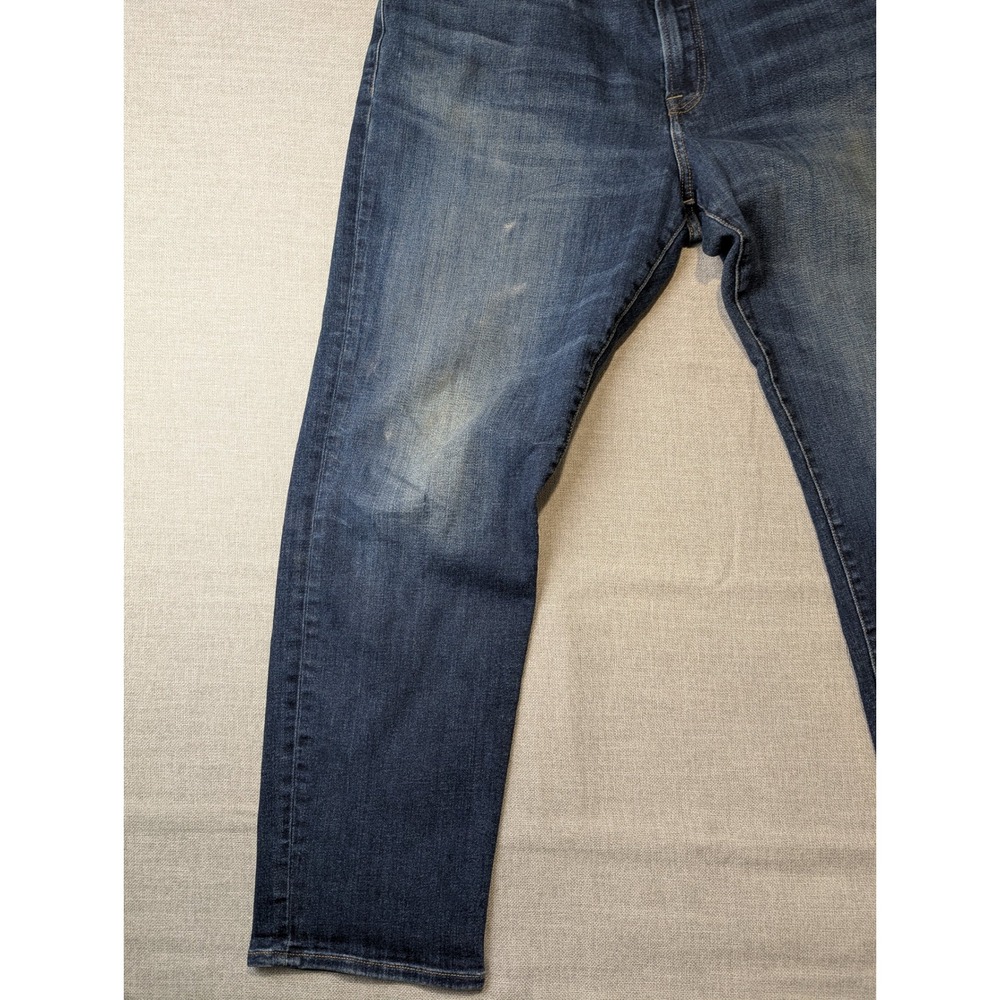 Lucky Brand 121 Heritage Slim Jeans Mens 38x30 Blue Medium Wash Denim 7M12700 - Picture 4 of 15